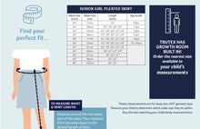 Load image into Gallery viewer, Senior Stitch Down Pleated Skirt