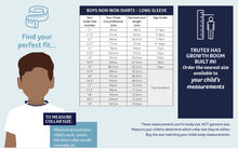 Load image into Gallery viewer, Long Sleeve White Shirt - Twin-Pack