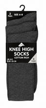 Load image into Gallery viewer, 3 Pack Knee High Socks
