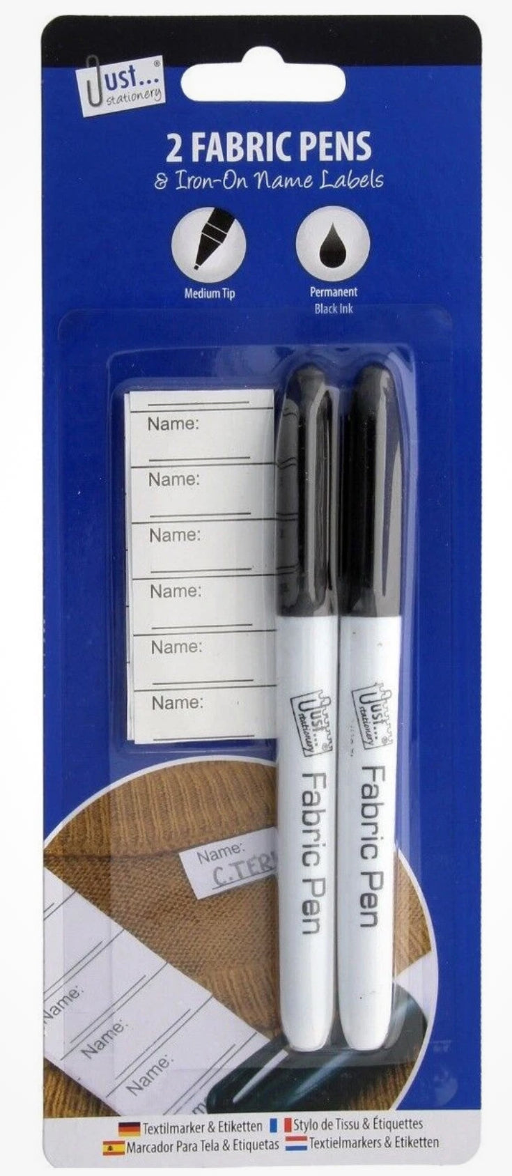 Iron-on Labels with Pen