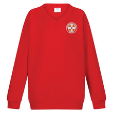 Load image into Gallery viewer, Sacred Heart Catholic Primary School V-Neck Sweatshirt
