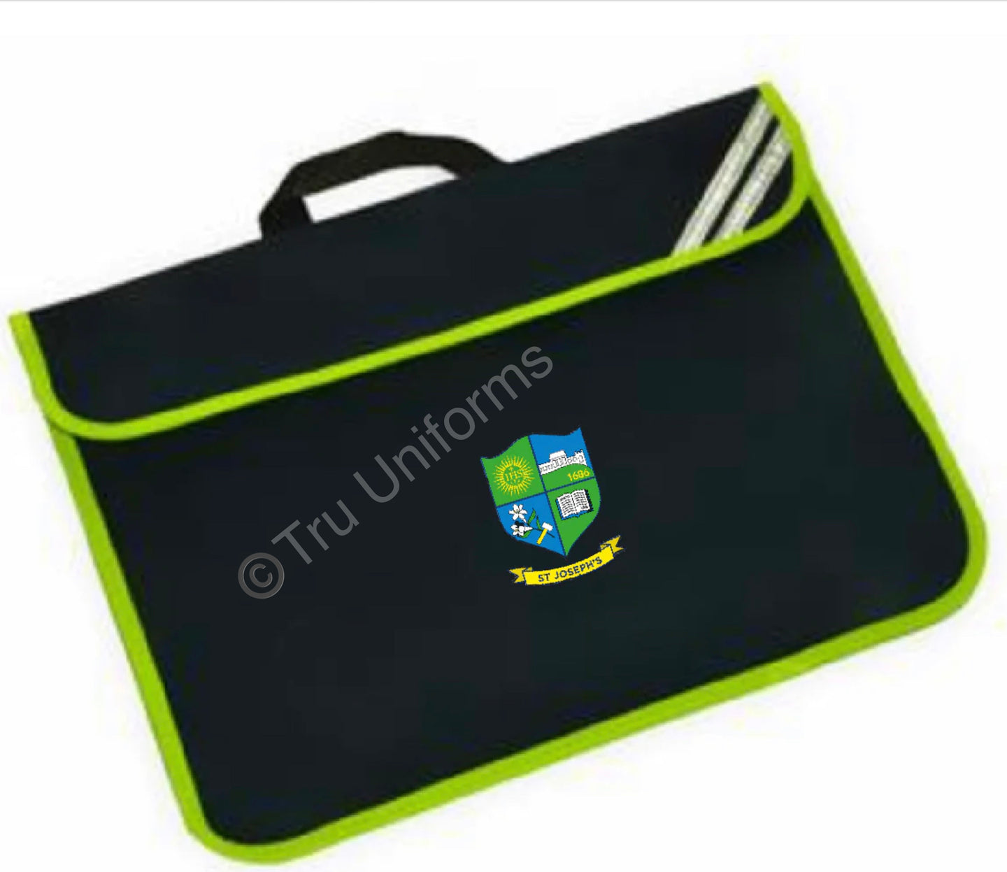 St Joseph’s Hurst Green Book / Strap Bag